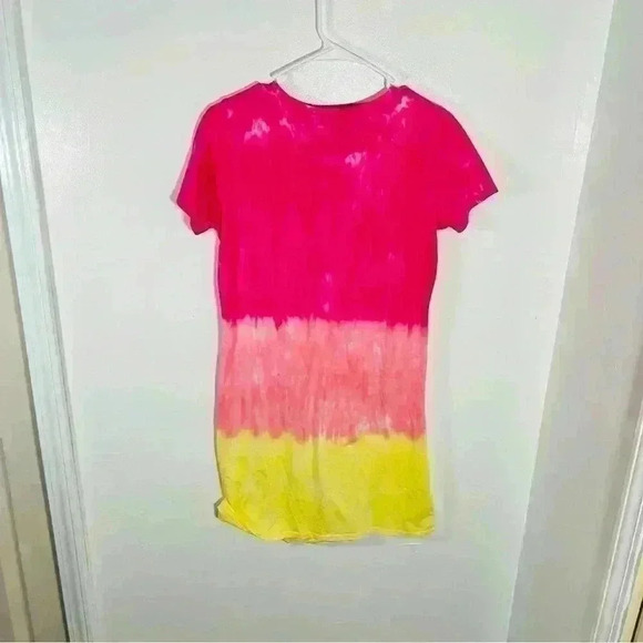 Generation Love Holly Ombre Tie Dye T-Shirt Midi Dress - Picture 3 of 8